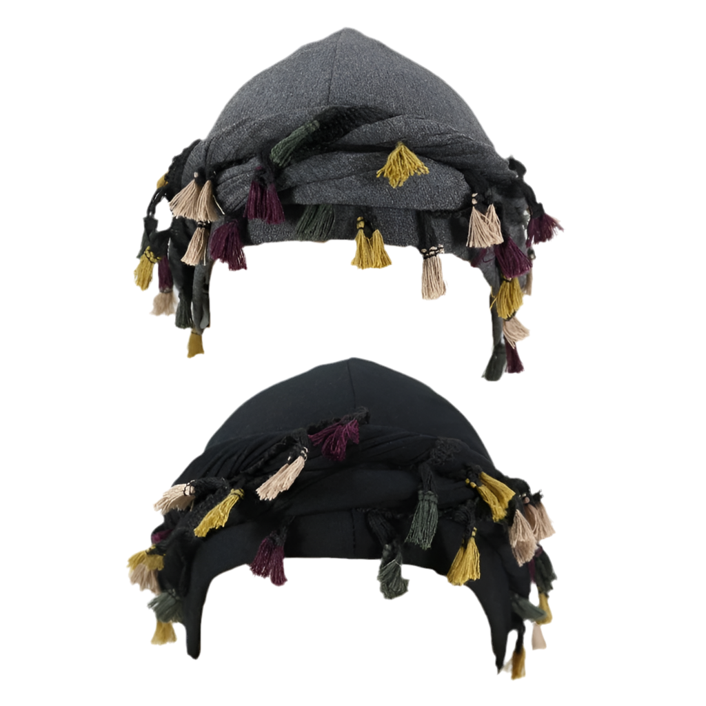 Multicolored Breathable Turban Cap